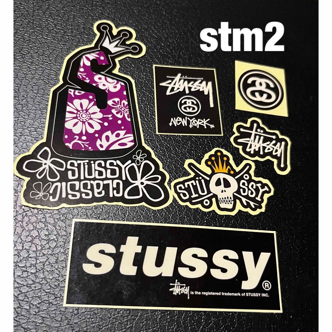 STUSSY(ステューシー)のSTUSSY Sticker ステューシーステッカー■stm 2 メンズのファッション小物(その他)の商品写真