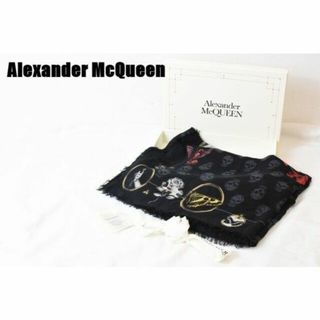 アレキサンダーマックイーン(Alexander McQueen)のMN AF0010 高級 美品 Alexander McQueen(ストール/パシュミナ)