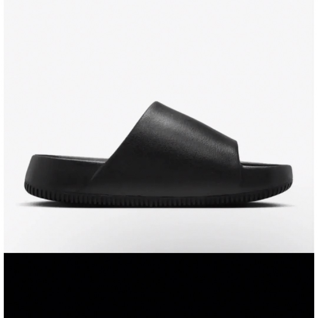 早い者勝ち♡NIKE Calm Slide BLACK 25cm-