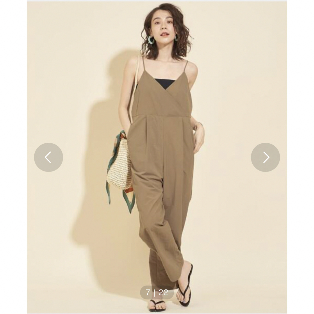 BEAUTY&YOUTH UNITED ARROWS(ビューティアンドユースユナイテッドアローズ)のUNITED ARROWS キャミサロペット レディースのパンツ(サロペット/オーバーオール)の商品写真