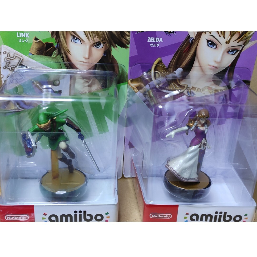 amiibo　リンク　ゼルダ　2個セット | フリマアプリ ラクマ