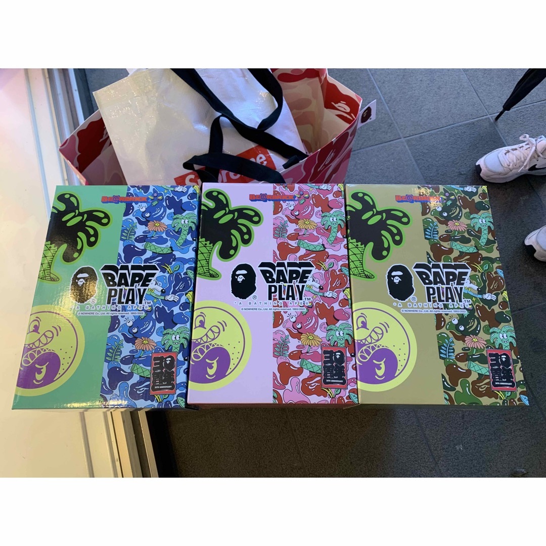 BE@RBRICK - BE@RBRICK Steven Harrington X BAPE SHARKの通販 by プン