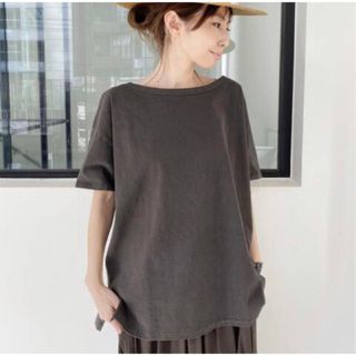 アパルトモンドゥーズィエムクラス(L'Appartement DEUXIEME CLASSE)の【美品】アパルトモン   レミレリーフ　Big-T-sh(Tシャツ(半袖/袖なし))