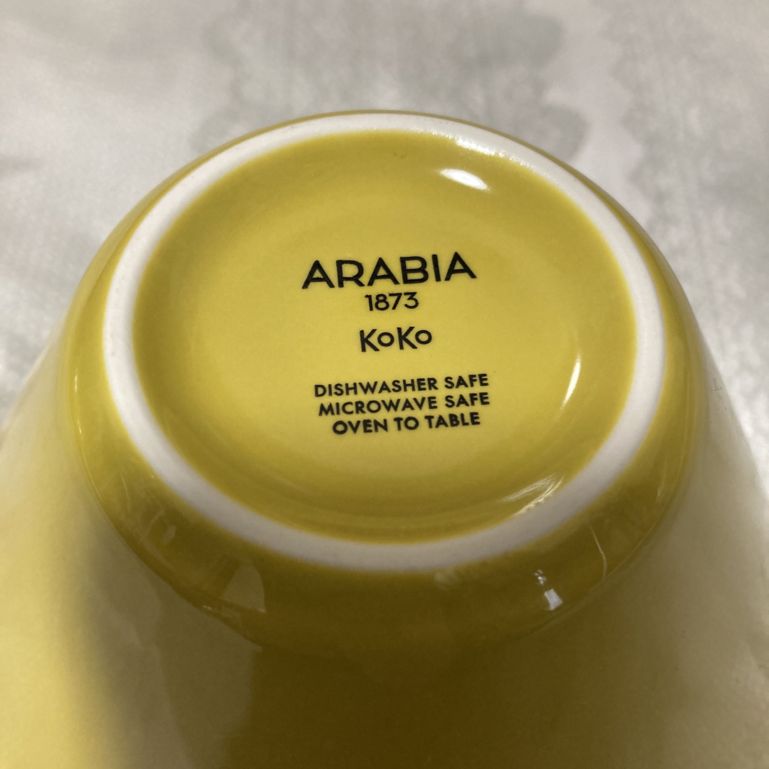 ARABIA(アラビア)のアラビア　koko ボウル 500ml  サフラン インテリア/住まい/日用品のキッチン/食器(食器)の商品写真