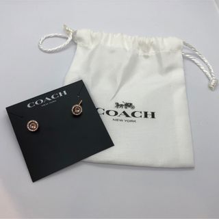 コーチ(COACH)の💎コーチ　ストーン　ピアス(ピアス)