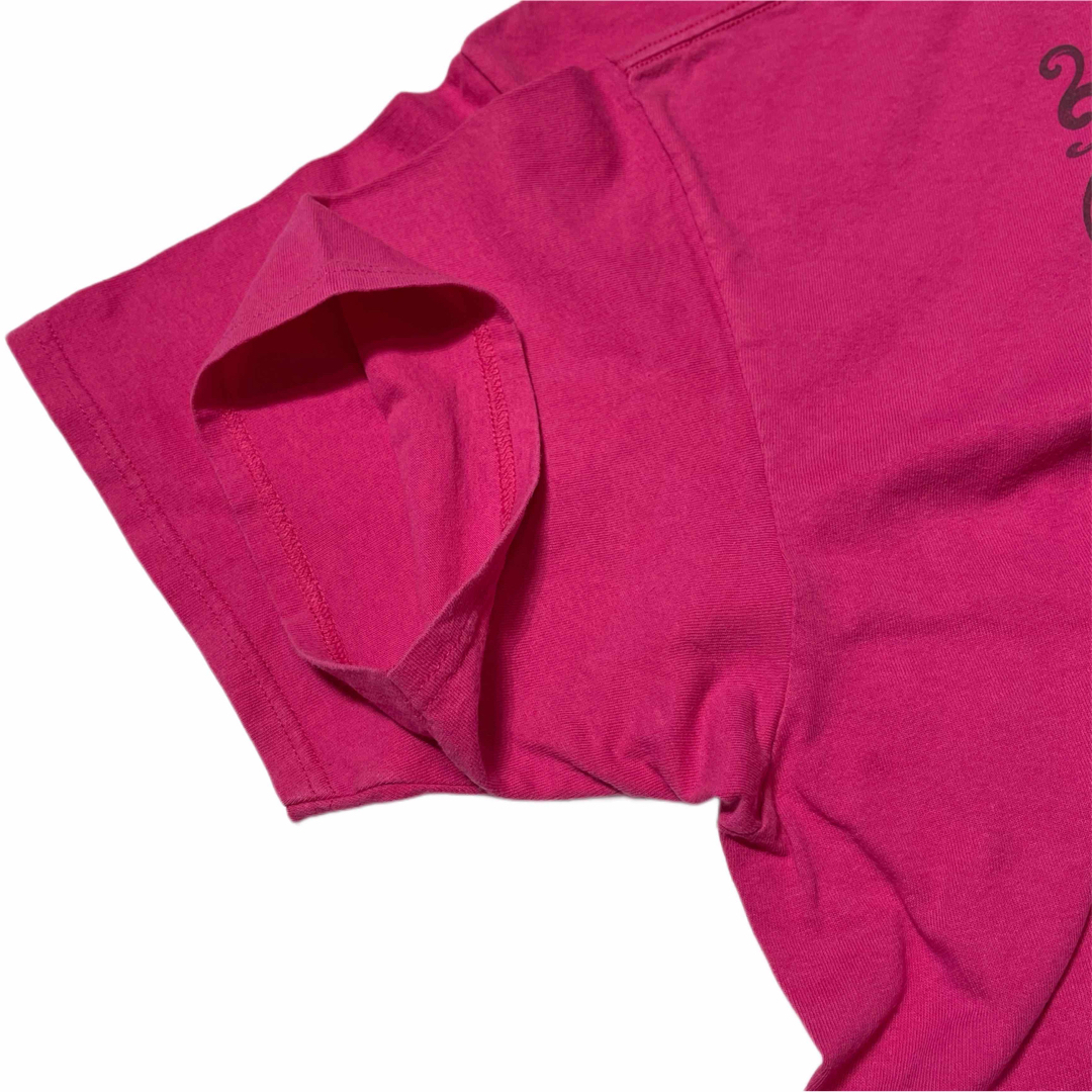 DELTA(デルタ)の【64】古着 ピンク オーバーサイズ  Tシャツ DELTA デルタ メンズのトップス(Tシャツ/カットソー(半袖/袖なし))の商品写真