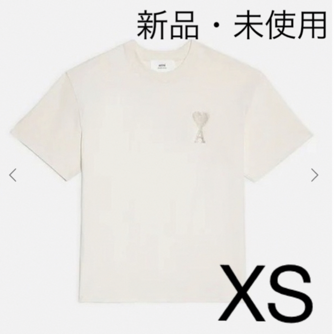 新品AMI Paris Tシャツ XS レディースのトップス(Tシャツ(半袖/袖なし))の商品写真