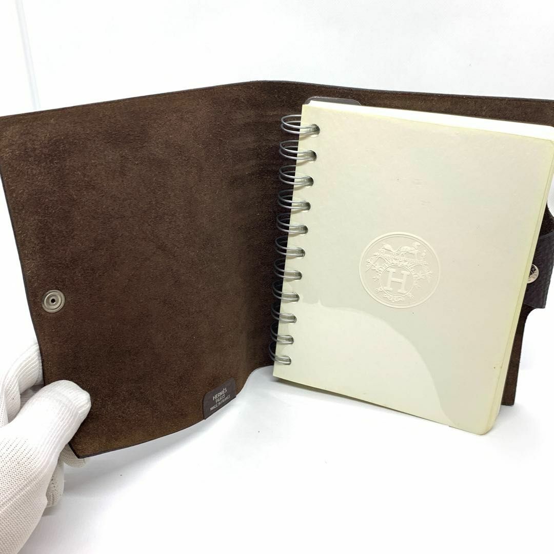 ☆美品☆エルメス ユリス PM 手帳カバー レフィル付き #0655.116-