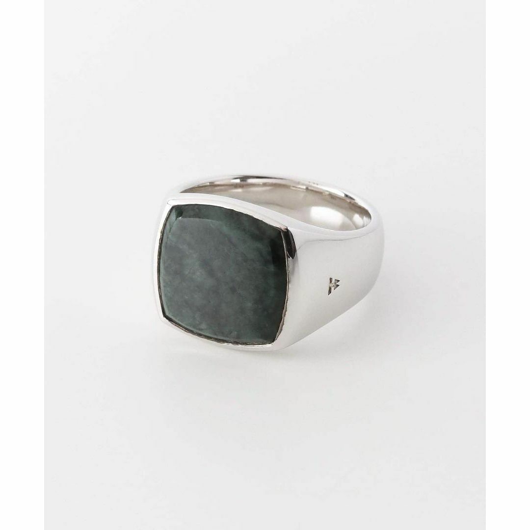 TOM WOOD Cushion GRN Marble M リング 19号 9 | www.innoveering.net