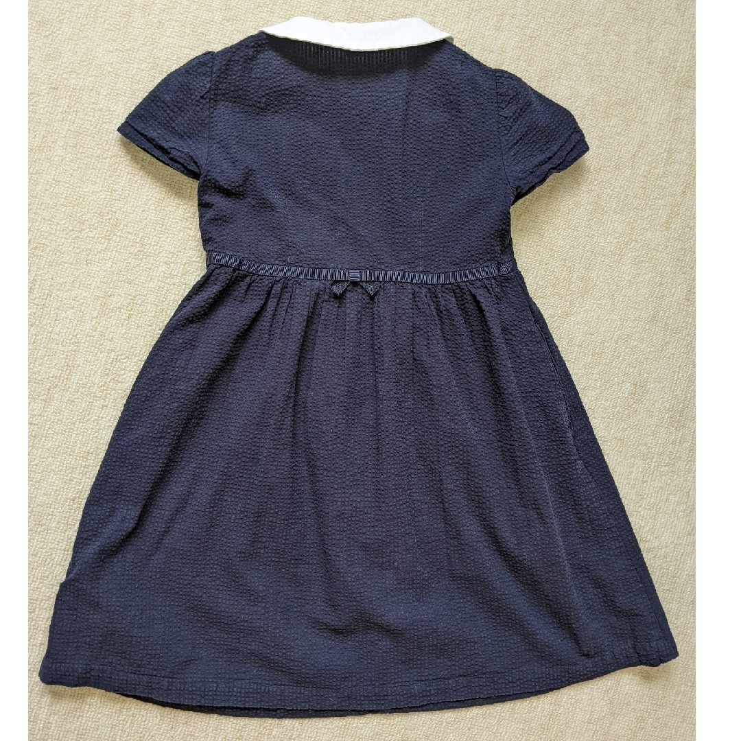 Dressage(ドレッサージュ)のdressage 120 ワンピース ネイビー キッズ/ベビー/マタニティのキッズ服女の子用(90cm~)(ワンピース)の商品写真