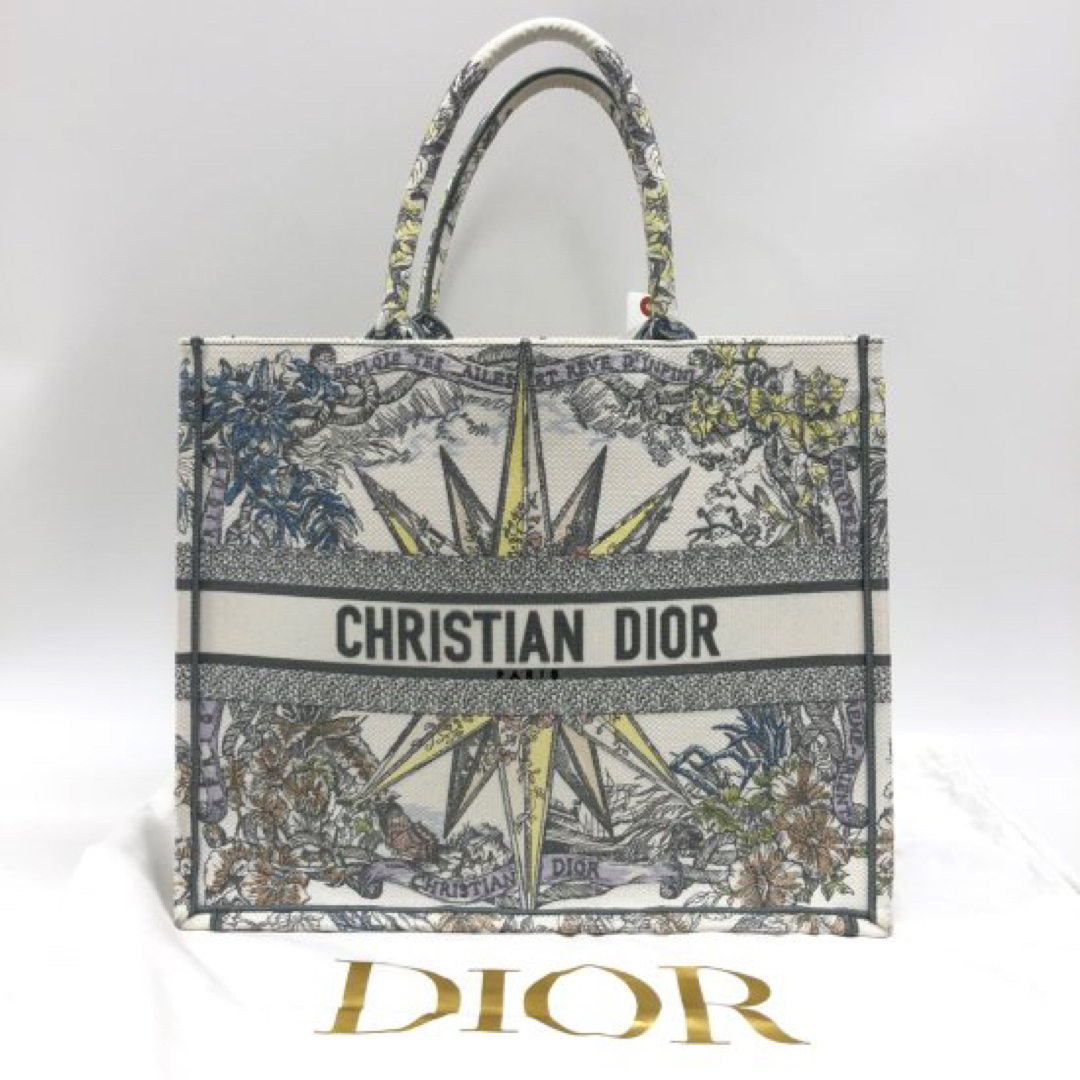 Christian Dior - クリスチャンディオール キャンバス ブックトート