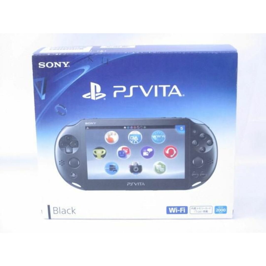 通販安心 品 ゲーム PS Vita 本体 PCH-2000 ブラック Wi-Fiモデル 動作