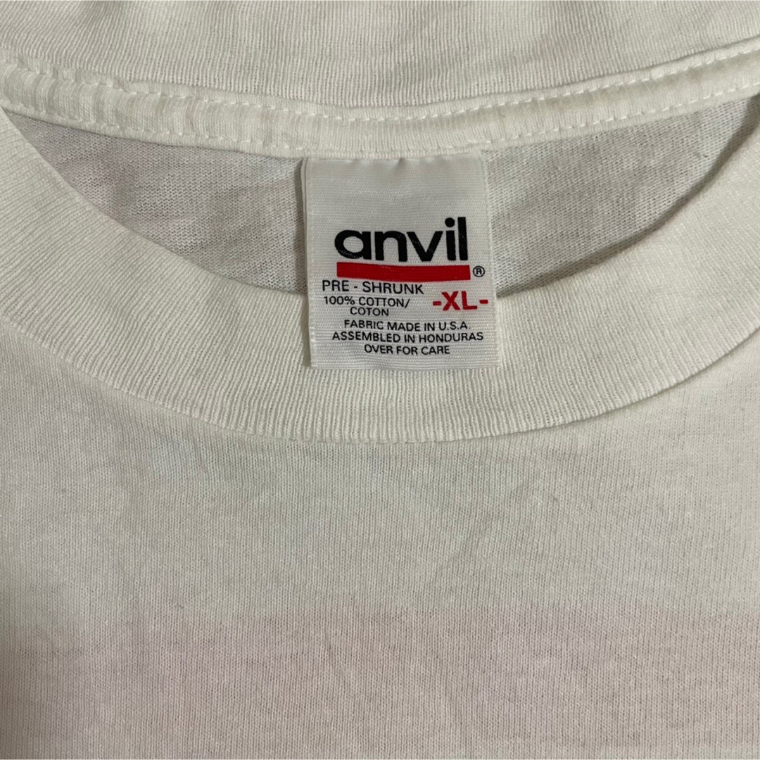 Anvil - 90s 古着 アンビル USA製 バックプリント シングルステッチ