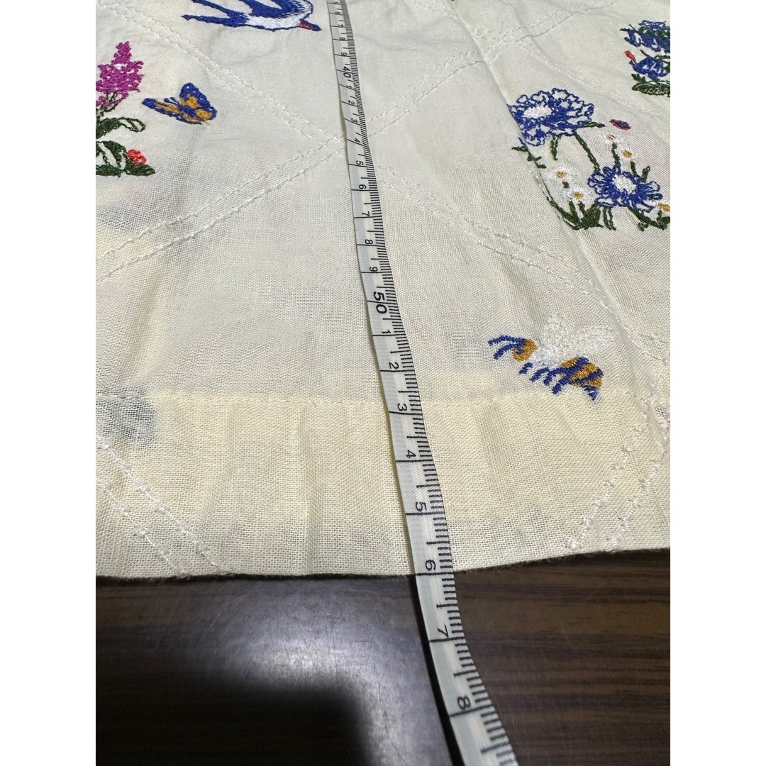 美品 マーブルシュッド marble sud 花 鳥 刺繍 シャツ ブラウス 美品 マーブルシュッド marble sud 花 鳥 刺繍 シャツ ブラウス