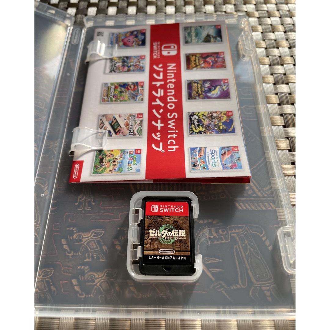 Nintendo Switch(ニンテンドースイッチ)のゼルダの伝説 ティアーズ オブ ザ キングダム Switch エンタメ/ホビーのゲームソフト/ゲーム機本体(家庭用ゲームソフト)の商品写真
