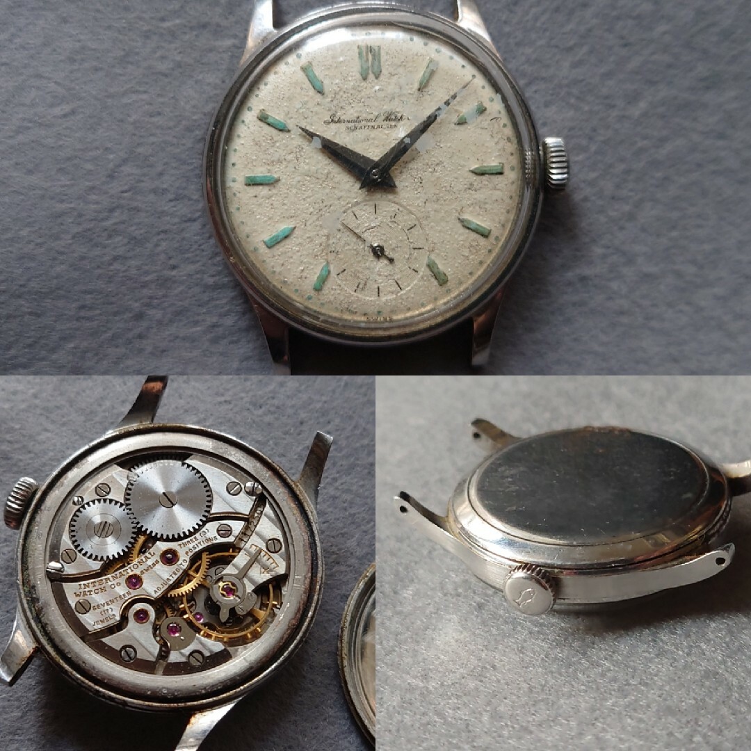 腕時計(アナログ)IWC Cal.88 希少な伏石88 カラトラバスタイル