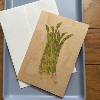 水彩画 絵はがき ポストカード 植物画 絵画 ボタニカルアート作品(アート/写真)