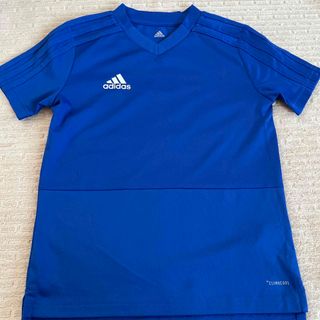 アディダス(adidas)のadidas サッカーウエア　120 ブルー(Tシャツ/カットソー)