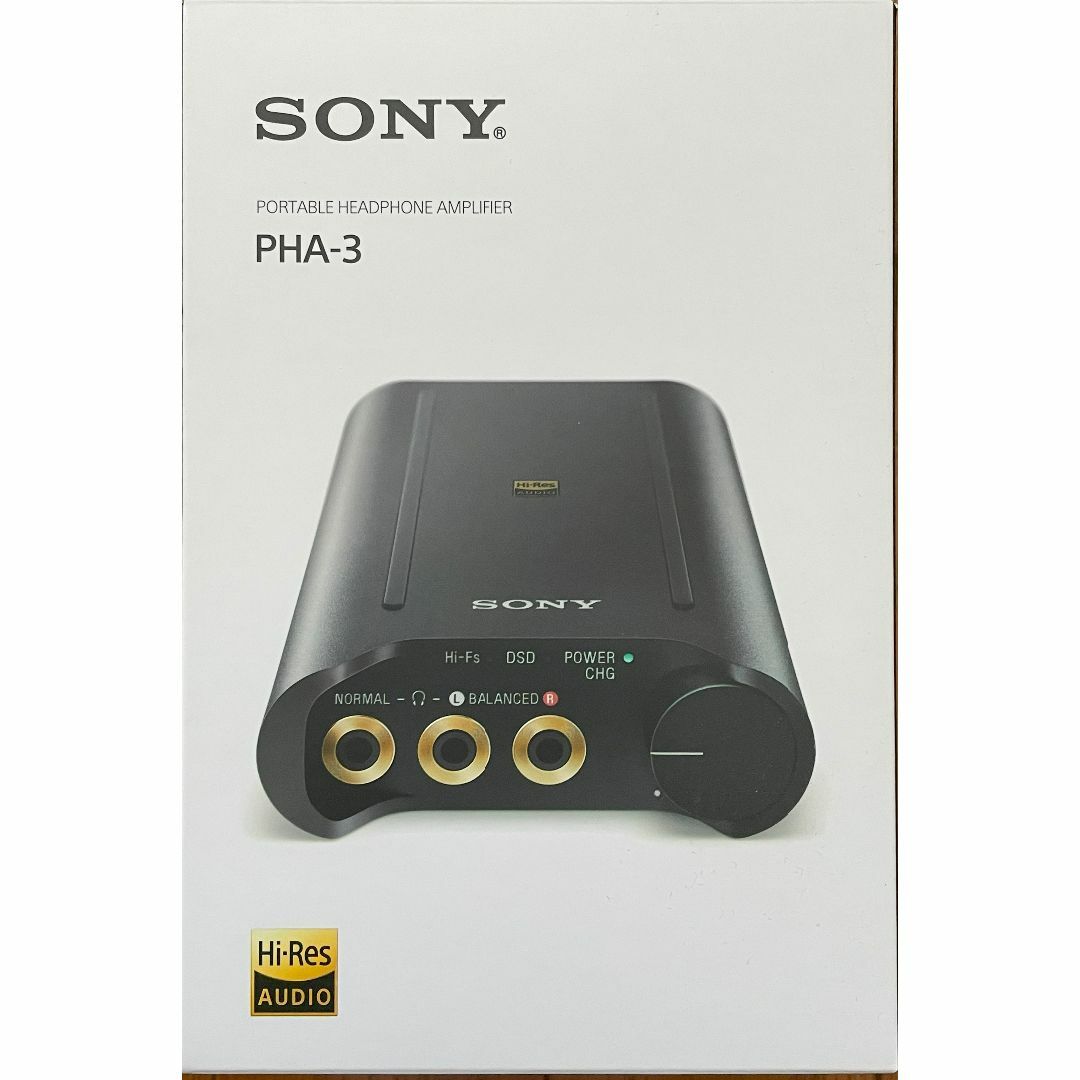 オーディオ機器SONY／ソニーヘッドホンアンプPHA-3