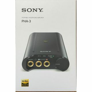 ソニー(SONY)のSONY ポータブルヘッドホンアンプ PHA-3(アンプ)