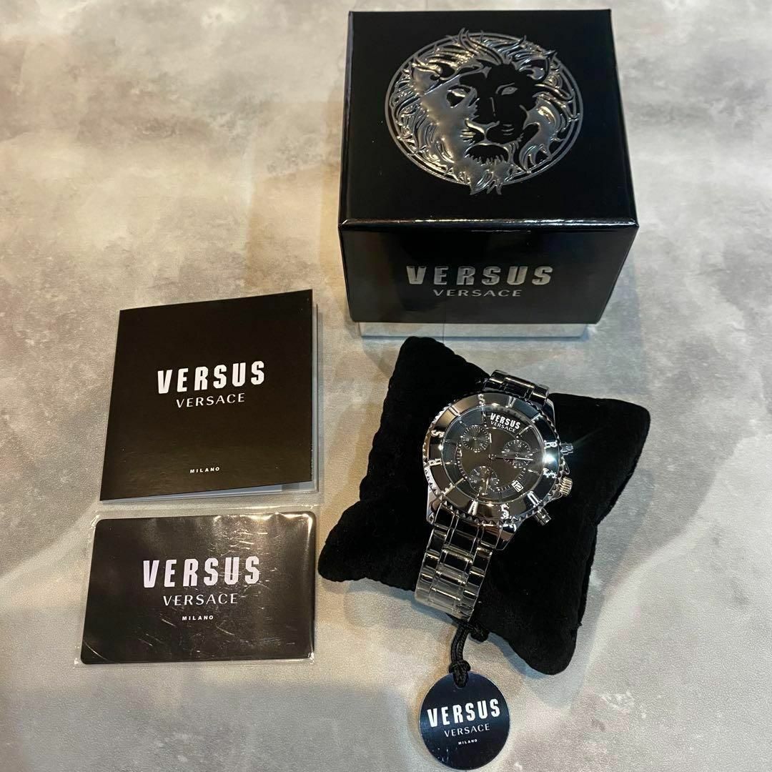 Gianni Versace(ジャンニヴェルサーチ)の【新品】 Versus ヴェルサーチ ヴェルサス メンズ腕時計 高級 メンズの時計(腕時計(アナログ))の商品写真