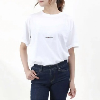 イヴサンローラン(Yves Saint Laurent)のサンローラン　ミニロゴtシャツ(Tシャツ(半袖/袖なし))