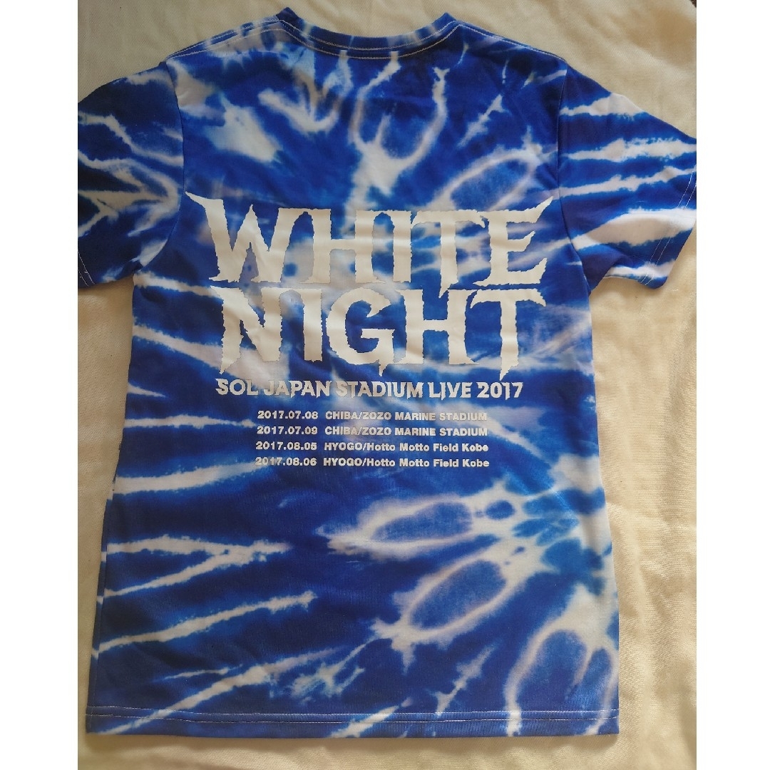 avex(エイベックス)のSOL 『WHITE NIGHT』ツアーTシャツ エンタメ/ホビーのタレントグッズ(アイドルグッズ)の商品写真