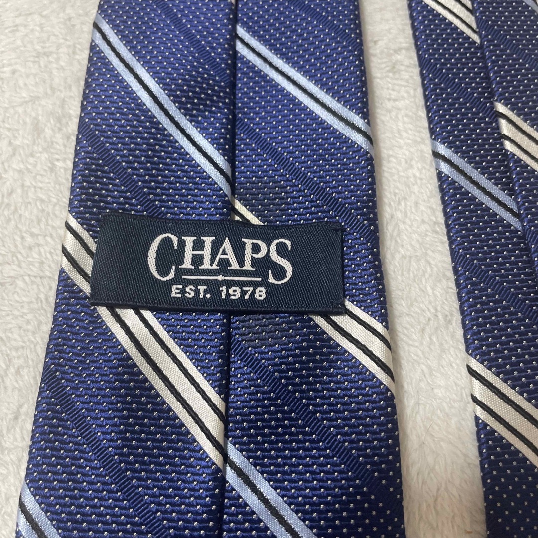 CHAPS(チャップス)のCHAPS チャップス　ラルフローレン　ネクタイ　シルク100% 日本製 メンズのファッション小物(ネクタイ)の商品写真