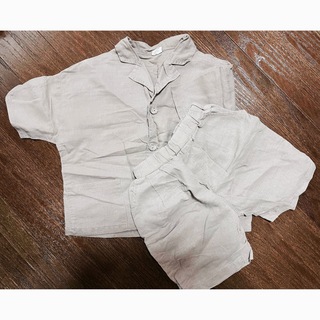 コドモビームス(こども ビームス)の韓国子供服　セットアップ　シャツ　110 120(Tシャツ/カットソー)