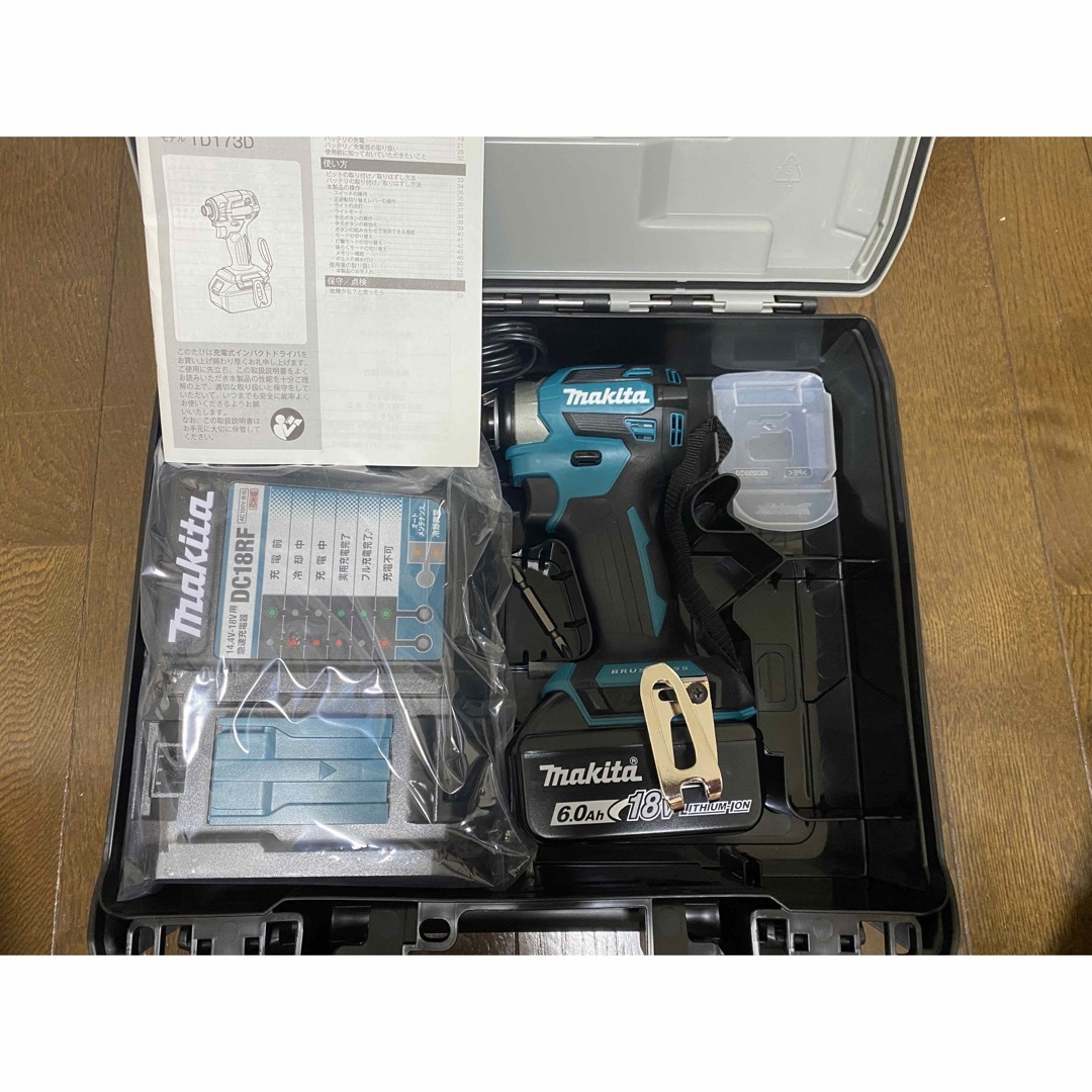 マキタ　インパクトドライバー　TD173D ブルー　新品未使用品！