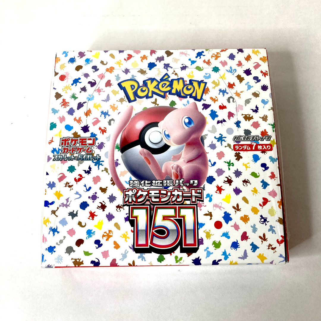 ポケモン(ポケモン)のポケモンカード拡張パック スカーレット＆バイオレット151（シュリンク付き） エンタメ/ホビーのトレーディングカード(Box/デッキ/パック)の商品写真