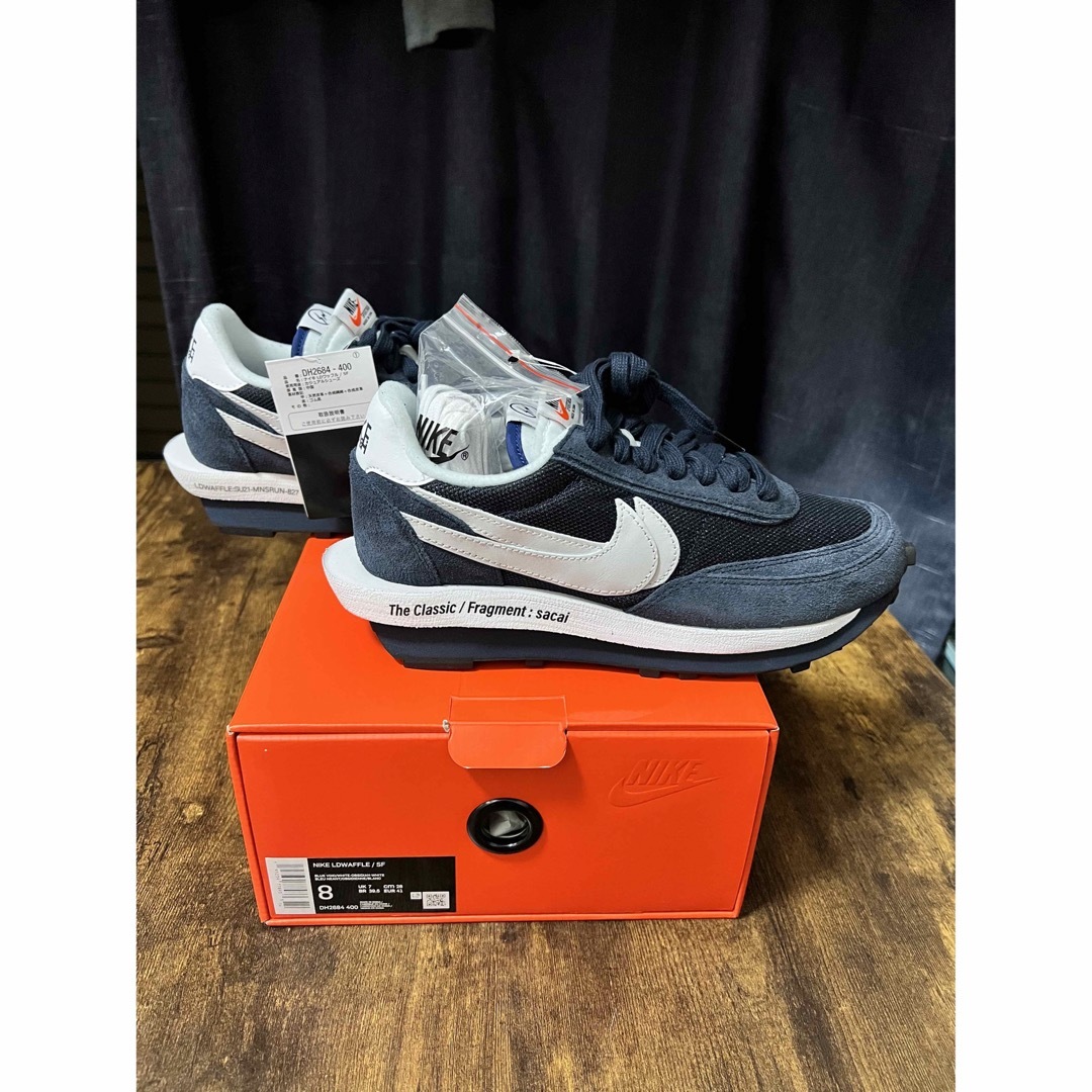 nike x sacai x fragment LD waffle 26.0cm