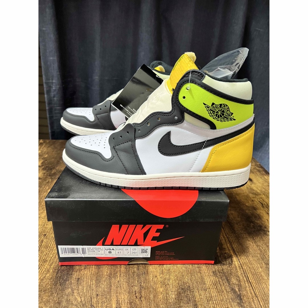 nike Air Jordan 1 HIGH VOLT GOLD 26.0cm