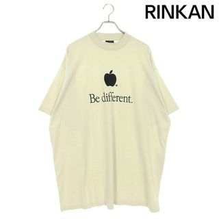 バレンシアガ(Balenciaga)のバレンシアガ  22AW  712398 TNVB3 Be different刺繍Tシャツ メンズ 3(Tシャツ/カットソー(半袖/袖なし))