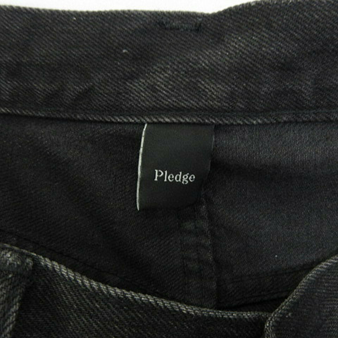 低価得価】 Pledge - プレッジ Pledge デニムパンツ ダメージリペア ...