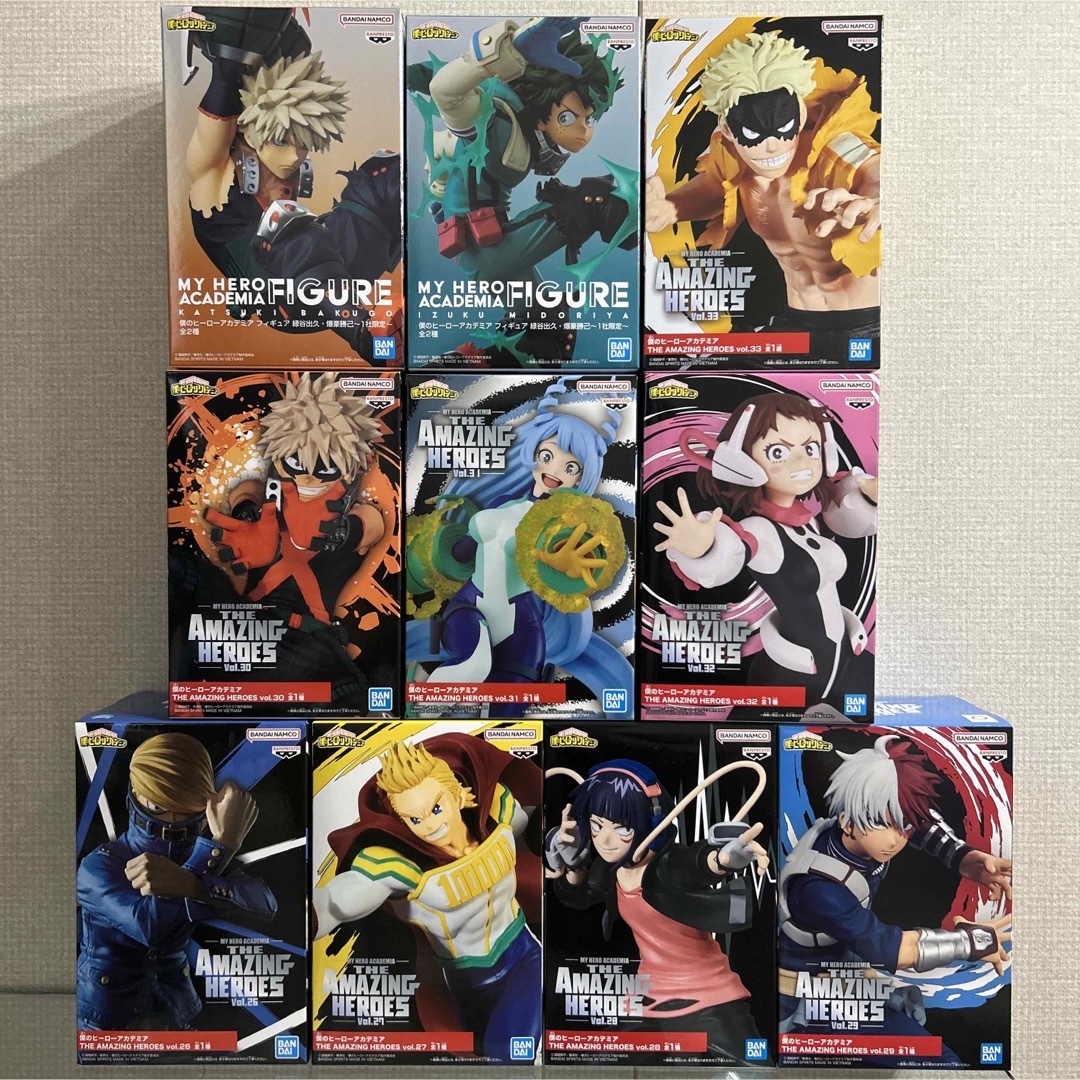 ヒロアカ 限定 アメイジングヒーローズ〜 フィギュア