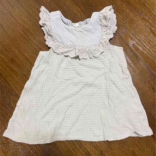 ザラキッズ(ZARA KIDS)の韓国子供服　100 フリル　ワンピース(ワンピース)