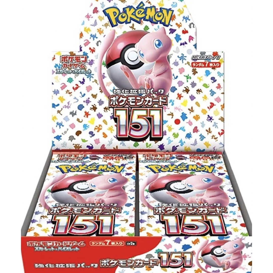 トレーディングカード【ポケモンカード】強化拡張パック　ポケモンカード151 box