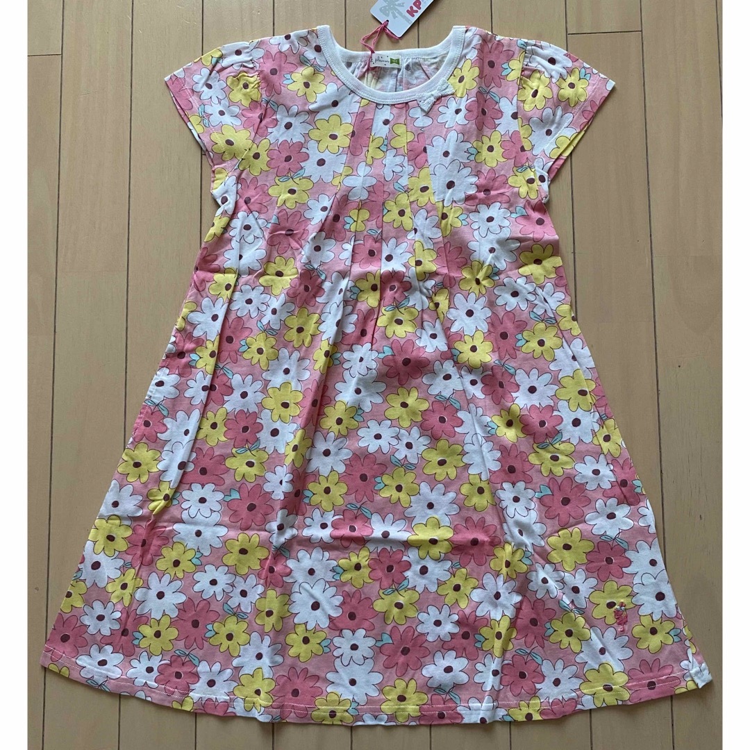 KP(ニットプランナー)のKP ニットプランナー 花柄ワンピース 140 キッズ/ベビー/マタニティのキッズ服女の子用(90cm~)(ワンピース)の商品写真