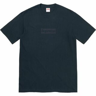 シュプリーム(Supreme)のSupreme Tonal Box Logo Tee Navy XL(Tシャツ/カットソー(半袖/袖なし))
