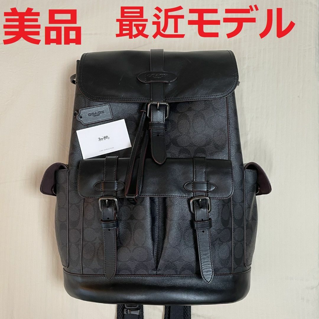 超美品】Coach F50044 リュック コーチ-