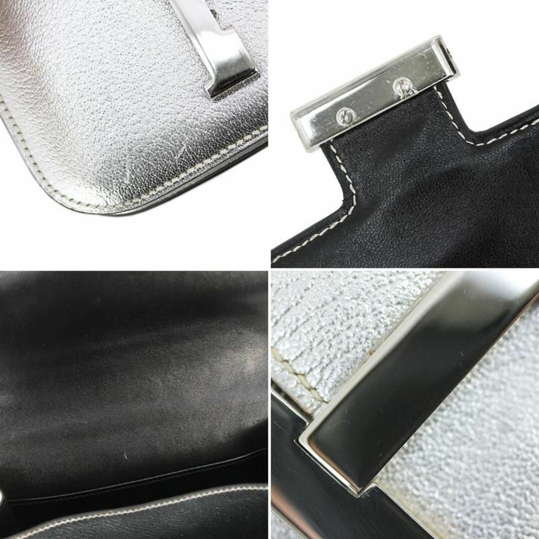 HERMES - エルメス バッグ レディース コンスタンス シルバー HERMES - エルメス バッグ レディース コンスタンス シルバー