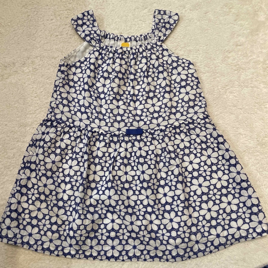 mou jon jon(ムージョンジョン)のムージョンジョンワンピース＆カーディガン キッズ/ベビー/マタニティのキッズ服女の子用(90cm~)(ワンピース)の商品写真