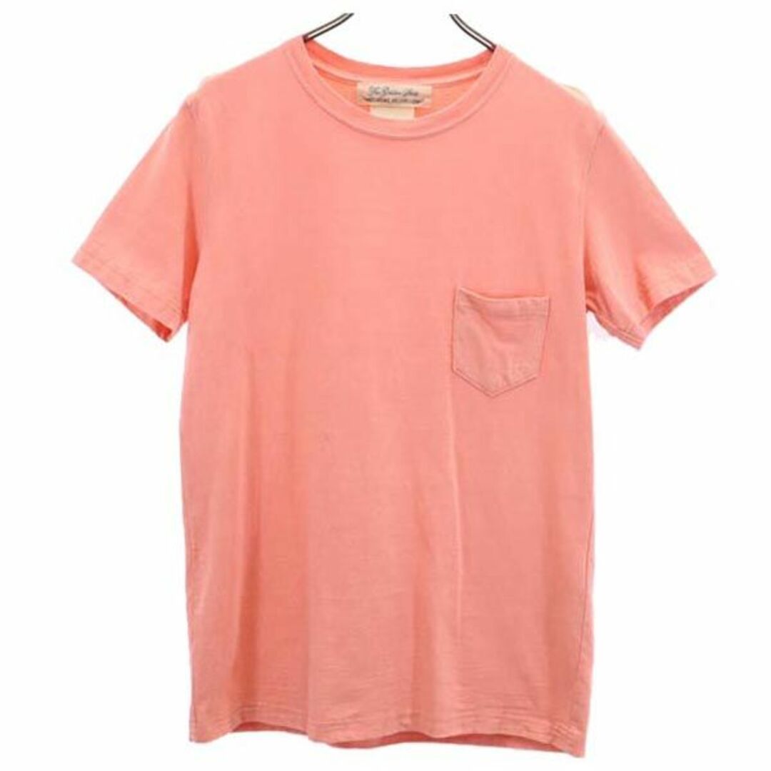 REMI RELIEF(レミレリーフ)のレミレリーフ 日本製 半袖 Tシャツ M ピンク系 REMI RELIEF メンズ 【中古】  【230617】 メール便可 メンズのトップス(Tシャツ/カットソー(半袖/袖なし))の商品写真