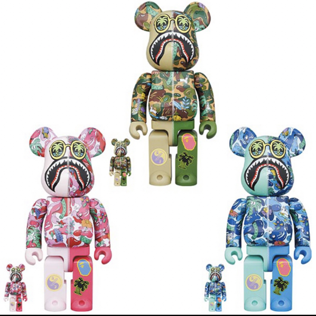 限定数のみ! BE@RBRICK Steven Harrington X BAPE SHARK | www