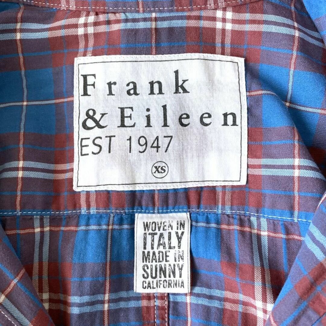 Frank&Eileen - フランクアンドアイリーン BARRY チェック柄スキッパー