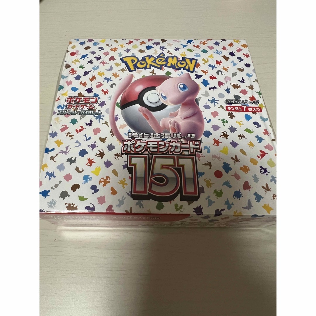 【1BOX】ポケモンカード151強化拡張パック新品未開封 シュリンク付き