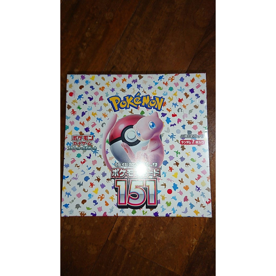 エンタメ/ホビー【シュリンク付】ポケモンカード151 1BOX 新品未開封