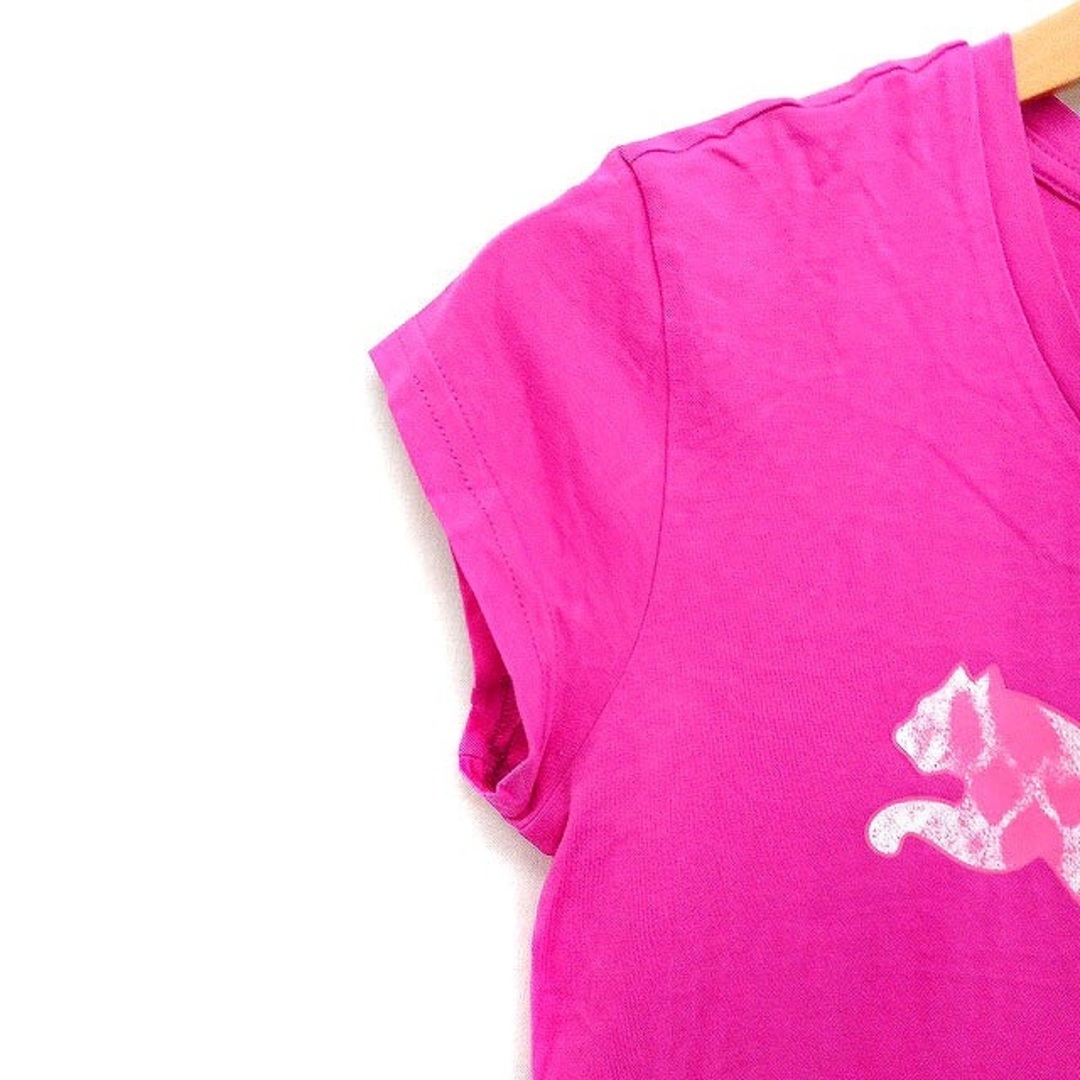 PUMA(プーマ)のプーマ PUMA 国内正規品 ロゴ プリント Tシャツ カットソー 半袖  レディースのトップス(Tシャツ(半袖/袖なし))の商品写真