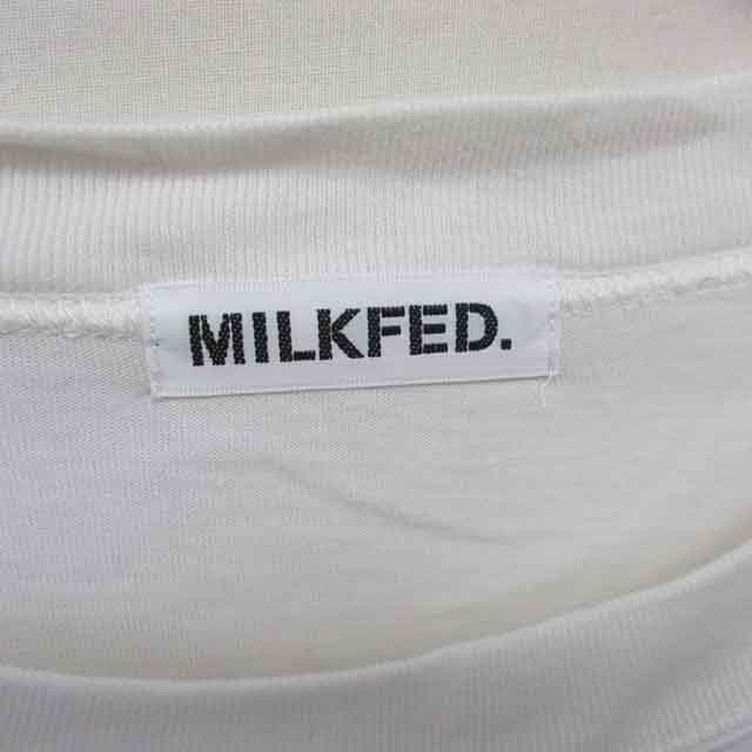 MILKFED.(ミルクフェド)のミルクフェド チュニック ロゴプリント ゆったり ロングスリーブ 長袖 ONE レディースのトップス(チュニック)の商品写真